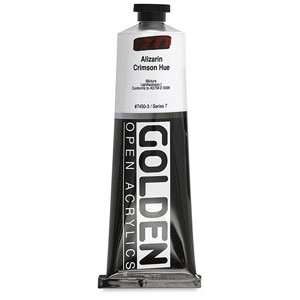  Golden Open Acrylics, 5 oz   Permanent Green Light, 5 oz 