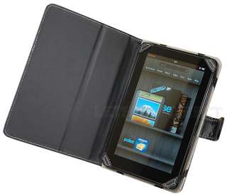   LEATHER CASE WITH 3 WAY STAND DESIGN FOR  KINDLE FIRE TABLET