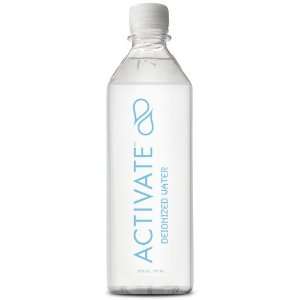  ACTIVATE Deionized Water, 20fl oz. (Pack of 24) Health 