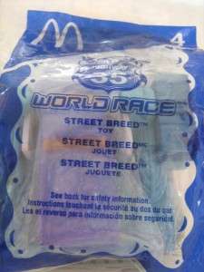 MC DONALDS HOT WHEELS WORLD RACE   STREET BREED # 4  
