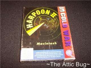 Apple Macintosh 3.5 ~ Harpoon II Cold War ~ Sealed  