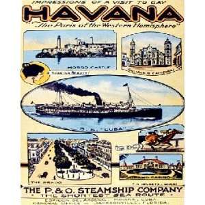  Havana. Vintage Cuban Ad.