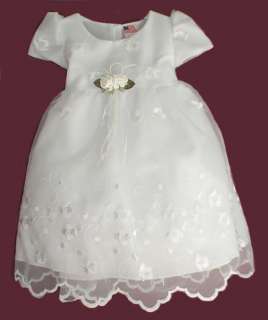 BRAND NEW white baby dress is perfect for occasions such as wedding 