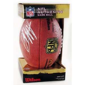  Adrian Peterson Autographed Official Wilson NFL Game 