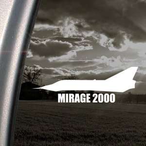 MIRAGE 2000 Decal Military Soldier Window Sticker