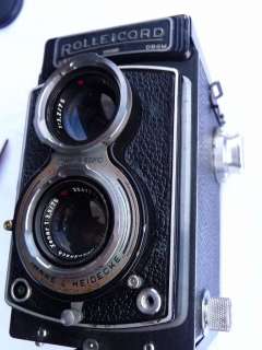 ROLLEI ROLLEICORD III TLR w/Xenar 75mm F/3.5 RARE +CASE  