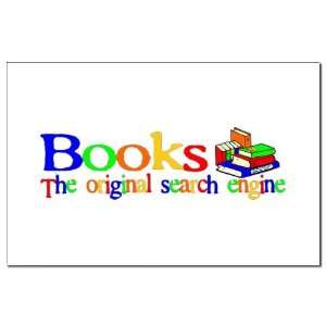  Books The Original Search Engine Teacher Mini Poster Print 