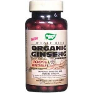  Organic Ginseng 100C 100 Capsules