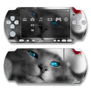  Sony PSP Slim 2000 Decal Skin   Christmas Kitty Cat 