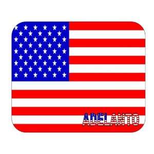  US Flag   Adelanto, California (CA) Mouse Pad Everything 