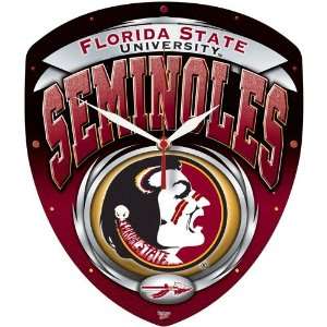 Florida State Seminoles High Definition Clock: Sports 