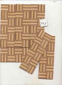 Parquet Wood Flooring dollhouse 1 scale 72sq.in .#7007  