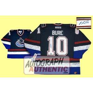    Autographed Pavel Bure Vancouver Canucks Jersey