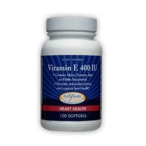  Vitamin E 400 IU Natural 100 Softgels Health & Personal 