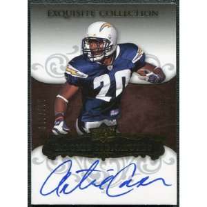   Collection #106 Antoine Cason Autograph /150 Sports Collectibles