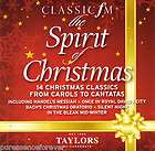 The Spirit Of Christmas (UK 14 Tk CD Album) (Classic FM Magazine 