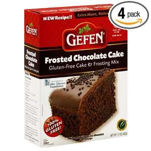 Gefen Cake Mix, Gluten Free, Chocolate: Grocery & Gourmet Food