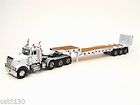 Peterbilt w Nelson 3x3x3 Trailer WHITE 1 50 Sword  