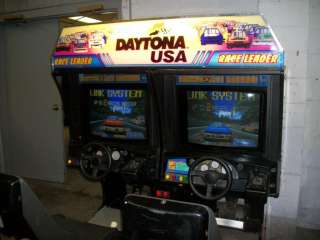 SEGA Daytona USA double sit down racing game 1994  