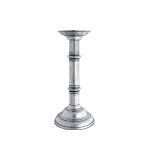   House Pewter Classic Medium Pillar Candlestick