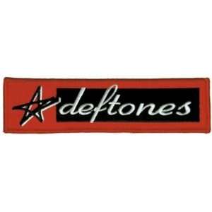  Embroidered Patch DEFTONES (Star Logo) 
