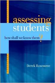 Assessing Students, (1850913005), Derek Rowntree, Textbooks   Barnes 