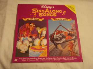 DISNEYS SING ALONG SONGS BE OUR GUEST/FUN WITH MUSIC  