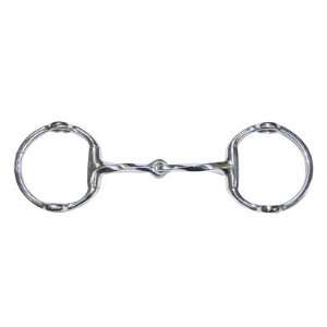   System Stainless Steel Gag Bit with Twisted Mouth: Sports & Outdoors