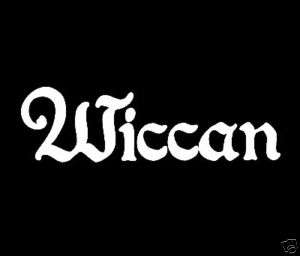 WICCAN WITCH WITCHCRAFT GOTHIC WARLOCK EVIL T SHIRT ET9  