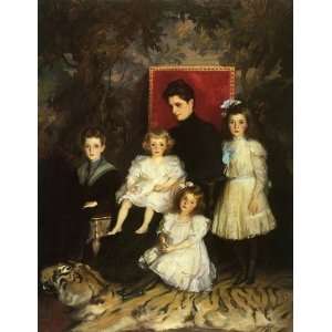   Charles Tarbell   24 x 32 inches   Mrs. Horatio Nelson Slater and H