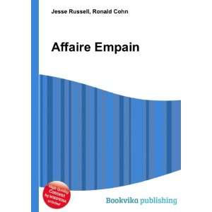 Affaire Empain Ronald Cohn Jesse Russell Books