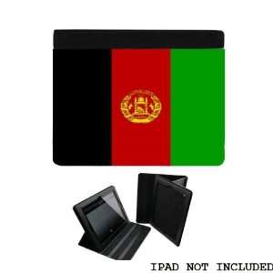 Afghanistan Flag iPad Leather and Faux Suede Holder Case Cover