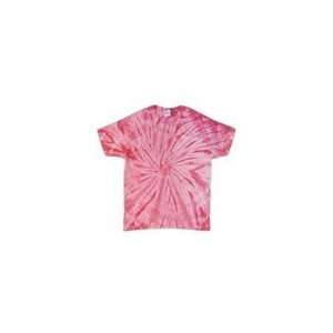  Pink Adult Tye Dye T Shirt with Tie Dye Fusion Style 