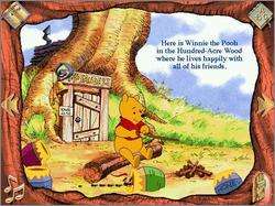 Disney   Winnie the Pooh and the Honey Tree Animated StoryBook PC / CD 