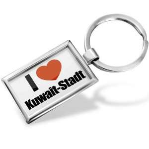 Keychain I Love Kuwait City region: in Kuwait, Asia   Hand Made, Key 
