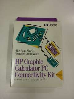 HP Graphic Calculator PC Connectivity Kit HPF1207B 088698103951  