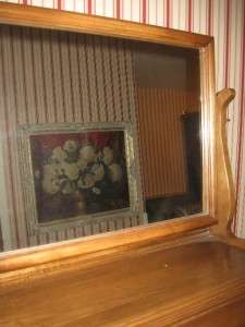 Kling Colonial Maple Williamstown Dressing Table Tilting Vanity Mirror 