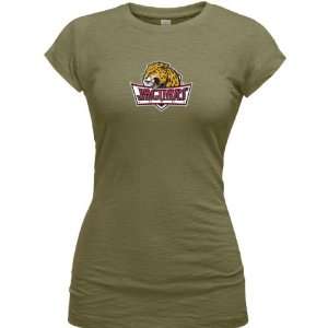   : IUPUI Jaguars Olive Womens Logo Vintage T Shirt: Sports & Outdoors