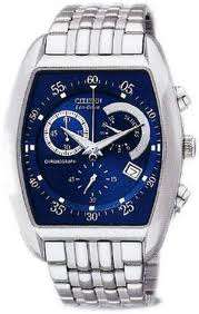   CITIZEN ECO DRIVE CHRONOGRAPH WR MENS WATCH AT0430 56L FedEx FREE SHIP