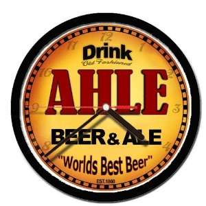  AHLE beer and ale wall clock: Everything Else