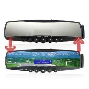    Bluetooth Rearview Mirror with Embedded Mini lcd: Car Electronics
