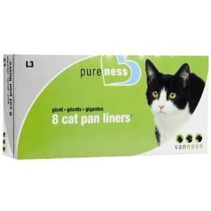  Van Ness Cat Pan Liner   Giant   8 pack (Quantity of 4 
