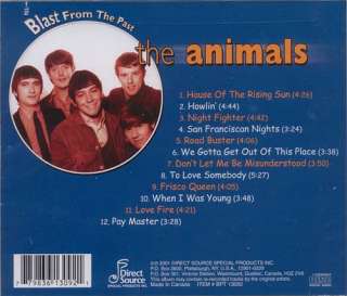 CD ~ THE ANIMALS   Blast From The Past ~ 2001   New  