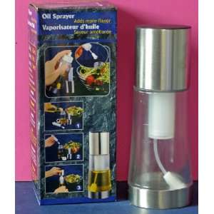  Air Pump Oil Sprayer for Flavored or Plain Oils: Kitchen 