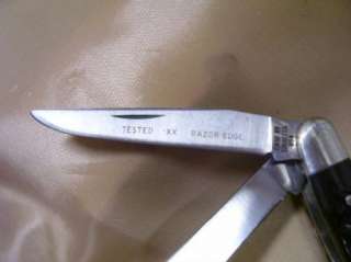 CASE XX USA 2 DOT 1978 BONE STOCKMAN KNIFE 6318 HP SS P  