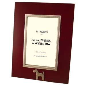   Airedale Dog Portrait (Vertical) Photo Frame Holds 4 X 6 Photo