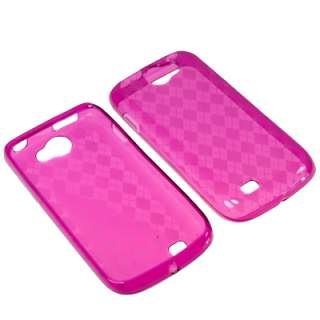 Crystal Purple Gel Skin Cover Case For T Mobile Samsung Exhibit II 4G 