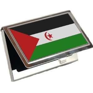  Western Sahara Flag Business Card Holder