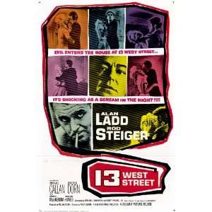  13 West Street Movie Poster (11 x 17 Inches   28cm x 44cm 