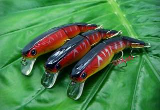 Popper Swimbait Jointed Fishing Lures Tackle Hooks 739  